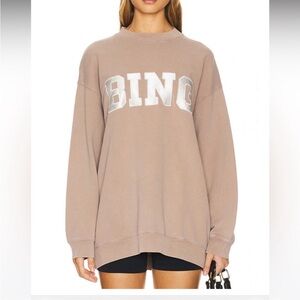 BING Oversized Sweatshirt in Brown